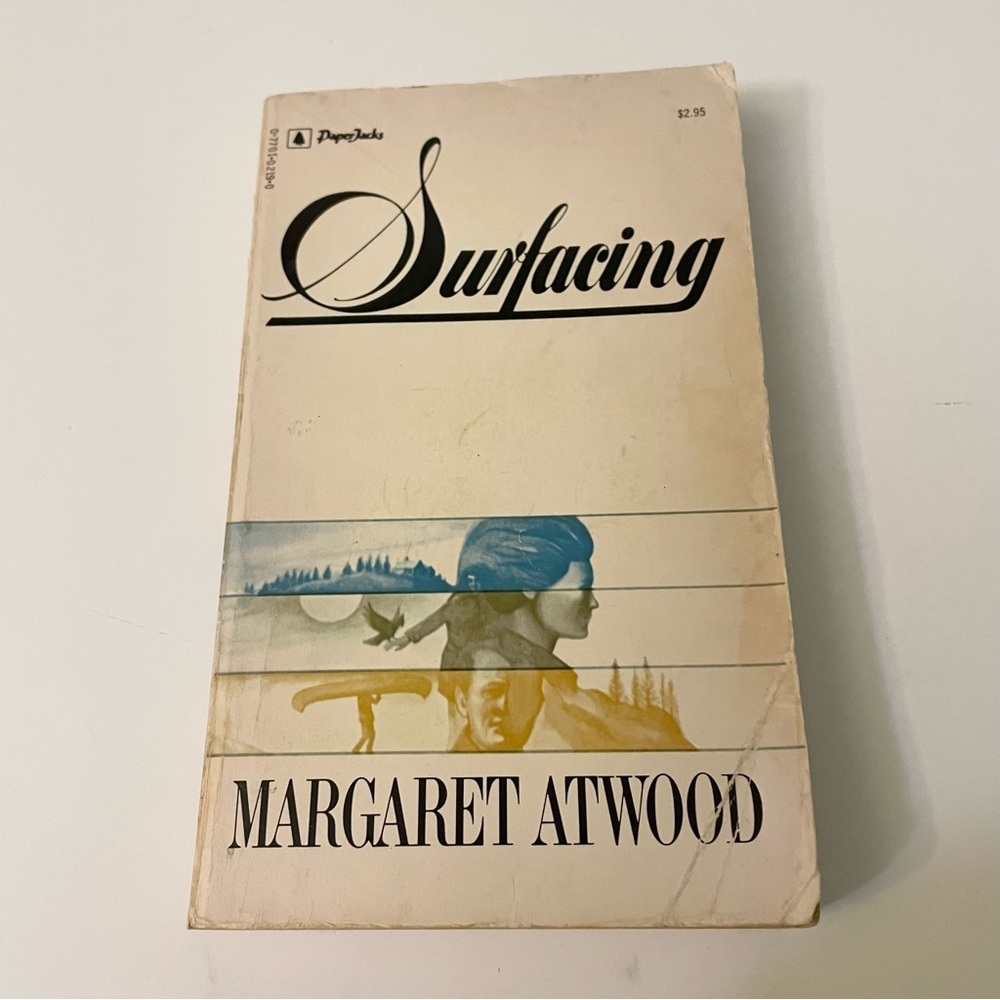 Vtg Surfacing By Margaret Atwood Paperback Book